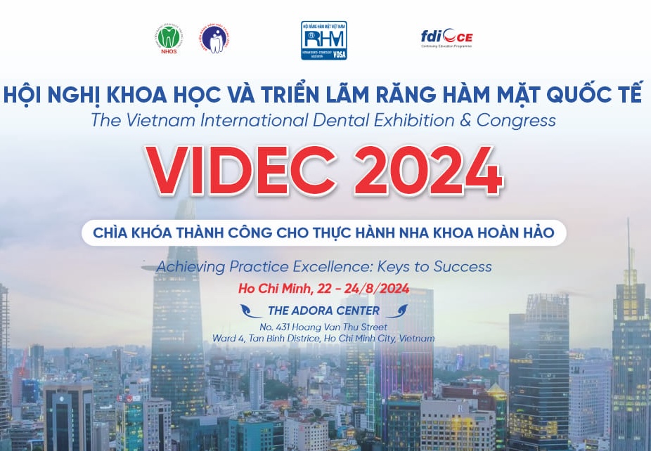 VIDEC 2024 - HỘI NGHỊ KHOA HỌC & TRIỄN LÃM RHM QUỐC TẾ TP. HCM
